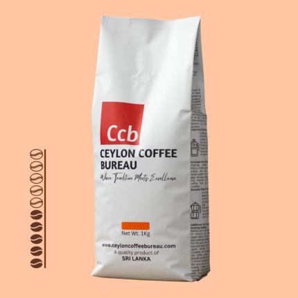 1KG – CLASSIC CEYLON – Arabica Coffee Beans-Med_Dark Roast